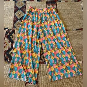 Zara flowy elastic waist pants